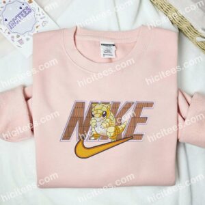 Sandshrew Embroidered Shirt Pokemon Anime Embroidered Hoodie 3