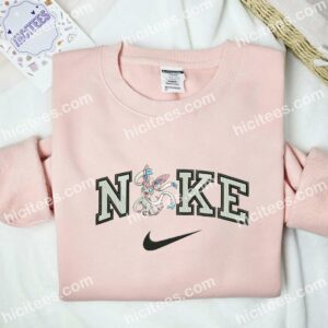 Sylveon Embroidered Shirt, Pokemon Anime Embroidered Hoodie 1 Sylveon Embroidered Shirt Pokemon Anime Embroidered Hoodie 2