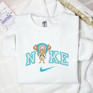 Tony Chopper Embroidered Shirt, One Piece Anime Embroidered Hoodie 1 Tony Chopper Embroidered Shirt One Piece Anime Embroidered Hoodie 2 1