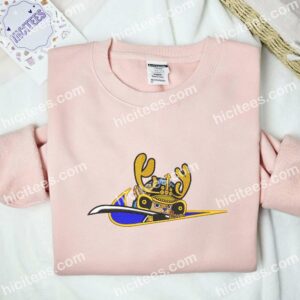 Tony Chopper Embroidered Shirt, One Piece Anime Embroidered Hoodie 1 Tony Chopper Embroidered Shirt One Piece Anime Embroidered Hoodie 2
