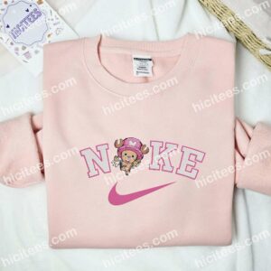 Tony Chopper Embroidered Shirt, One Piece Anime Embroidered Hoodie 1 Tony Chopper Embroidered Shirt One Piece Anime Embroidered Hoodie 2 2