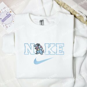 Totodile Embroidered Shirt Pokemon Anime Embroidered Hoodie 2 1