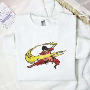 Zuko Embroidered Shirt Avatar Anime Embroidered Hoodie 2