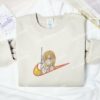 Asuna Embroidered Shirt, Sword Art Online Anime Embroidered Hoodie