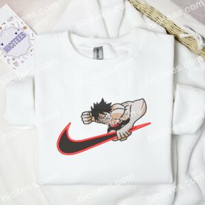 Bulk Monkey D Luffy Embroidered Shirt One Piece Anime Embroidered Hoodie 2