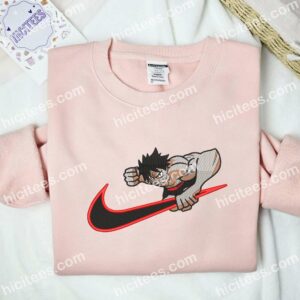 Bulk Monkey D Luffy Embroidered Shirt One Piece Anime Embroidered Hoodie 3