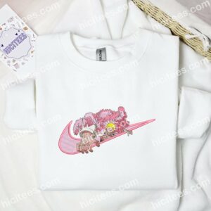 Donquixote Doflamingo Embroidered Shirt One Piece Anime Embroidered Hoodie 2