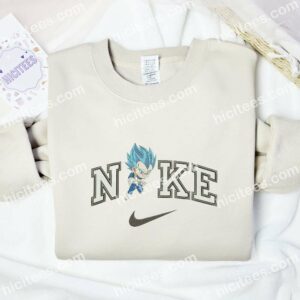 Cute Vegeta Super Saiyan God Embroidered Shirt, Dragon Ball Anime Embroidered Hoodie 2 Cute Vegeta Super Saiyan God Embroidered Shirt Dragon Ball Anime Embroidered Hoodie 1