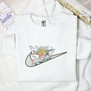 Future Trunks Embroidered Shirt, Dragon Ball Anime Embroidered Hoodie 2 Future Trunks Embroidered Shirt Dragon Ball Anime Embroidered Hoodie 3