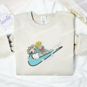 Future Trunks Super Saiyan Rage Embroidered Shirt, Dragon Ball Anime Embroidered Hoodie 2 Future Trunks Super Saiyan Rage Embroidered Shirt Dragon Ball Anime Embroidered Hoodie 3