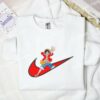 Monkey D Luffy Embroidered Shirt, One Piece Anime Embroidered Hoodie
