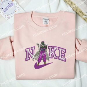 Piccolo Cross Arms Embroidered Shirt, Dragon Ball Anime Embroidered Hoodie 1 Piccolo Cross Arms Embroidered Shirt Dragon Ball Anime Embroidered Hoodie 2