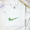 Piccolo Eyes Embroidered Shirt, Dragon Ball Anime Embroidered Hoodie