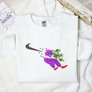 Piccolo Knocked Out Embroidered Shirt, Dragon Ball Anime Embroidered Hoodie 1 Piccolo Knocked Out Embroidered Shirt Dragon Ball Anime Embroidered Hoodie 2