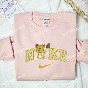 Pikachu Cosplay Cat Embroidered Shirt, Pokemon Anime Embroidered Hoodie 2 Pikachu Cosplay Cat Embroidered Shirt Pokemon Anime Embroidered Hoodie 3