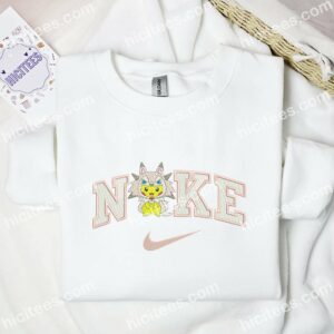 Pikachu Cosplay Lycanroc Embroidered Shirt, Pokemon Anime Embroidered Hoodie 2 Pikachu Cosplay Lycanroc Embroidered Shirt Pokemon Anime Embroidered Hoodie 3