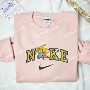 Pikachu Cosplay Thor Embroidered Shirt, Pokemon Anime Embroidered Hoodie 2 Pikachu Cosplay Thor Embroidered Shirt Pokemon Anime Embroidered Hoodie 3