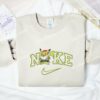 Pikachu Grinch Santa Xmas Embroidered Shirt, Pokemon Anime Embroidered Hoodie