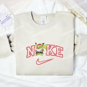 Pikachu Grinch Santa Xmas Embroidered Shirt, Pokemon Anime Embroidered Hoodie 1 Pikachu Grinch Santa Xmas Embroidered Shirt Pokemon Anime Embroidered Hoodie 2 1