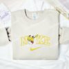 Pikachu Heart Shaped Pokeball Embroidered Shirt, Valentine Embroidered Hoodie