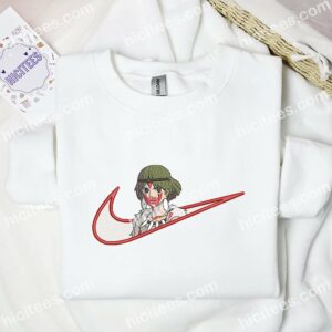 Princess Mononoke Embroidered Shirt Ghibli Anime Embroidered Hoodie 2