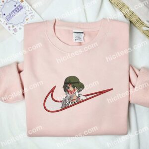 Princess Mononoke Embroidered Shirt Ghibli Anime Embroidered Hoodie 3