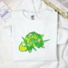 Rayquaza Embroidered Shirt, Pokemon Anime Embroidered Hoodie