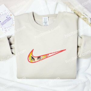 Rengoku Embroidered Shirt, Kimetsu No Yaiba Anime Embroidered Hoodie 1 Rengoku Embroidered Shirt Kimetsu No Yaiba Anime Embroidered Hoodie 2