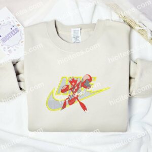 Scizor Embroidered Shirt, Pokemon Anime Embroidered Hoodie 2 Scizor Embroidered Shirt Pokemon Anime Embroidered Hoodie 3
