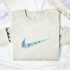 Shinobu Butterfly Wing Pattern Embroidered Shirt Demon Slayer Anime Embroidered Hoodie 3
