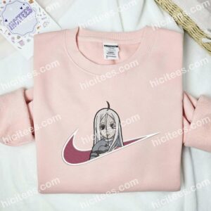 Shiro Embroidered Shirt, Death Battle Anime Embroidered Hoodie 1 Shiro Embroidered Shirt Death Battle Anime Embroidered Hoodie 2