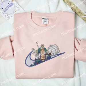 Smoker Embroidered Shirt One Piece Anime Embroidered Hoodie 2