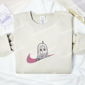 Shiro Embroidered Shirt, Death Battle Anime Embroidered Hoodie 2 Shiro Embroidered Shirt Death Battle Anime Embroidered Hoodie 3