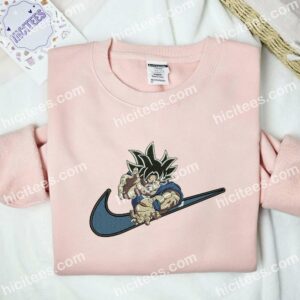 Son Goku Kamehameha Embroidered Shirt, Dragon Ball Anime Embroidered Hoodie 2 Son Goku Kamehameha Embroidered Shirt Dragon Ball Anime Embroidered Hoodie 3