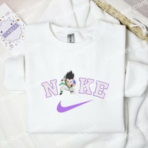 Son Goten Embroidered Shirt, Dragon Ball Anime Embroidered Hoodie 1 Son Goten Embroidered Shirt Dragon Ball Anime Embroidered Hoodie 2