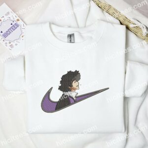 Spike Spiegel Embroidered Shirt, Cowboy Bebop Anime Embroidered Hoodie 1 Spike Spiegel Embroidered Shirt Cowboy Bebop Anime Embroidered Hoodie 2