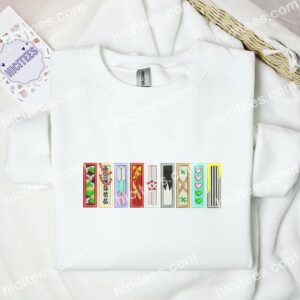 9 Labels Anime Embroidered Shirt 2