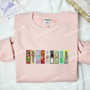 9 Labels Anime Embroidered Shirt 3