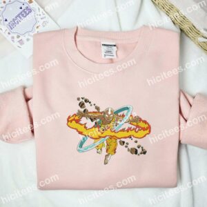 Aang Avatar Anime Embroidered Shirt 2 Aang Avatar Anime Embroidered Shirt 3