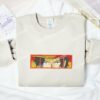 Ace Eyes One Piece Anime Embroidered Shirt