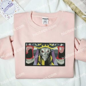Ainz Ooal Gown Overlord Anime Embroidered Shirt 2