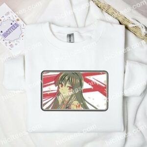 Akame Ga Kill Anime Embroidered Shirt 1 Akame Ga Kill Anime Embroidered Shirt 2