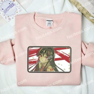 Akame Ga Kill Anime Embroidered Shirt 2 Akame Ga Kill Anime Embroidered Shirt 3