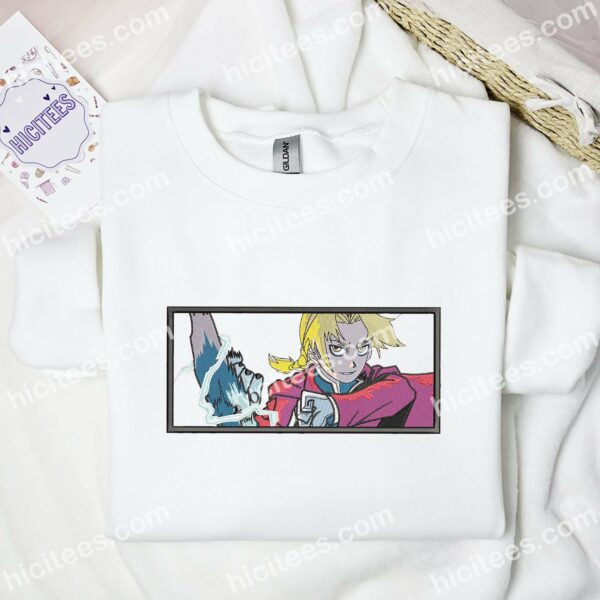 Edward Elric Fullmetal Alchemist Anime Embroidered Shirt