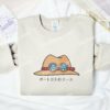Portgas D. Ace Hat One Piece Anime Embroidered Shirt