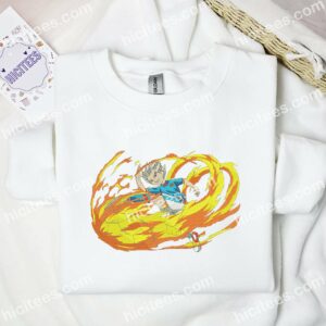 Atsuya Fubuki Fire Ball Inazuma Eleven Anime Embroidered Shirt 2 Atsuya Fubuki Fire Ball Inazuma Eleven Anime Embroidered Shirt