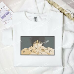 Baki Hanma Grappler Son Of Ogre Anime Embroidered Shirt 2 Baki Hanma Grappler Son Of Ogre Anime Embroidered Shirt