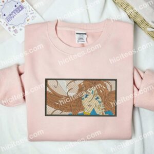 Belldandy Oh My Goddess Anime Embroidered Shirt 2