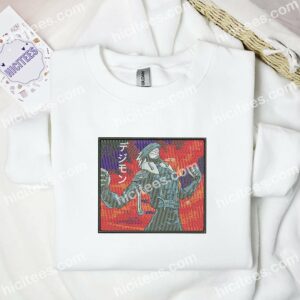Beelzebumon Digimon Anime Embroidered Shirt