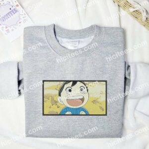 Bojji Ousama Ranking Anime Embroidered Shirt